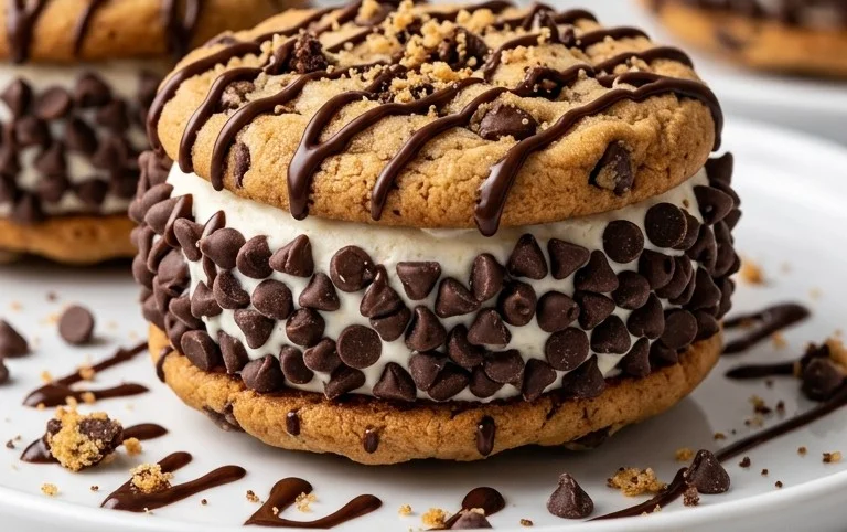 Cookie Ice Cream Sandwiches (Like a Chipwich!)