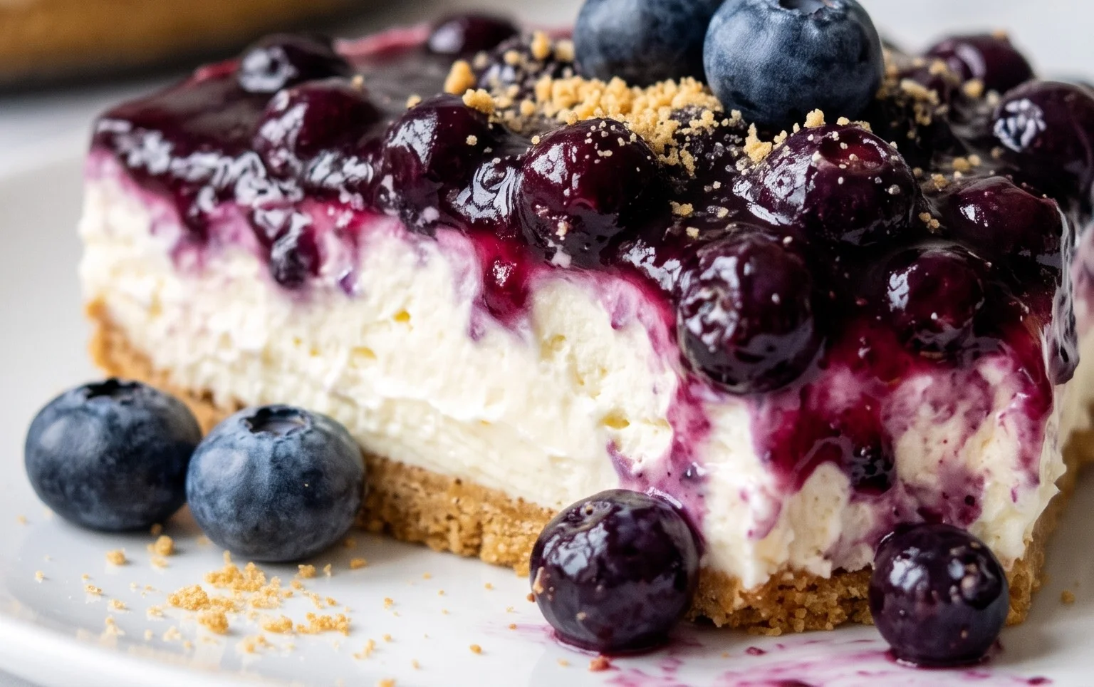 No-Bake Blueberry Yum Yum