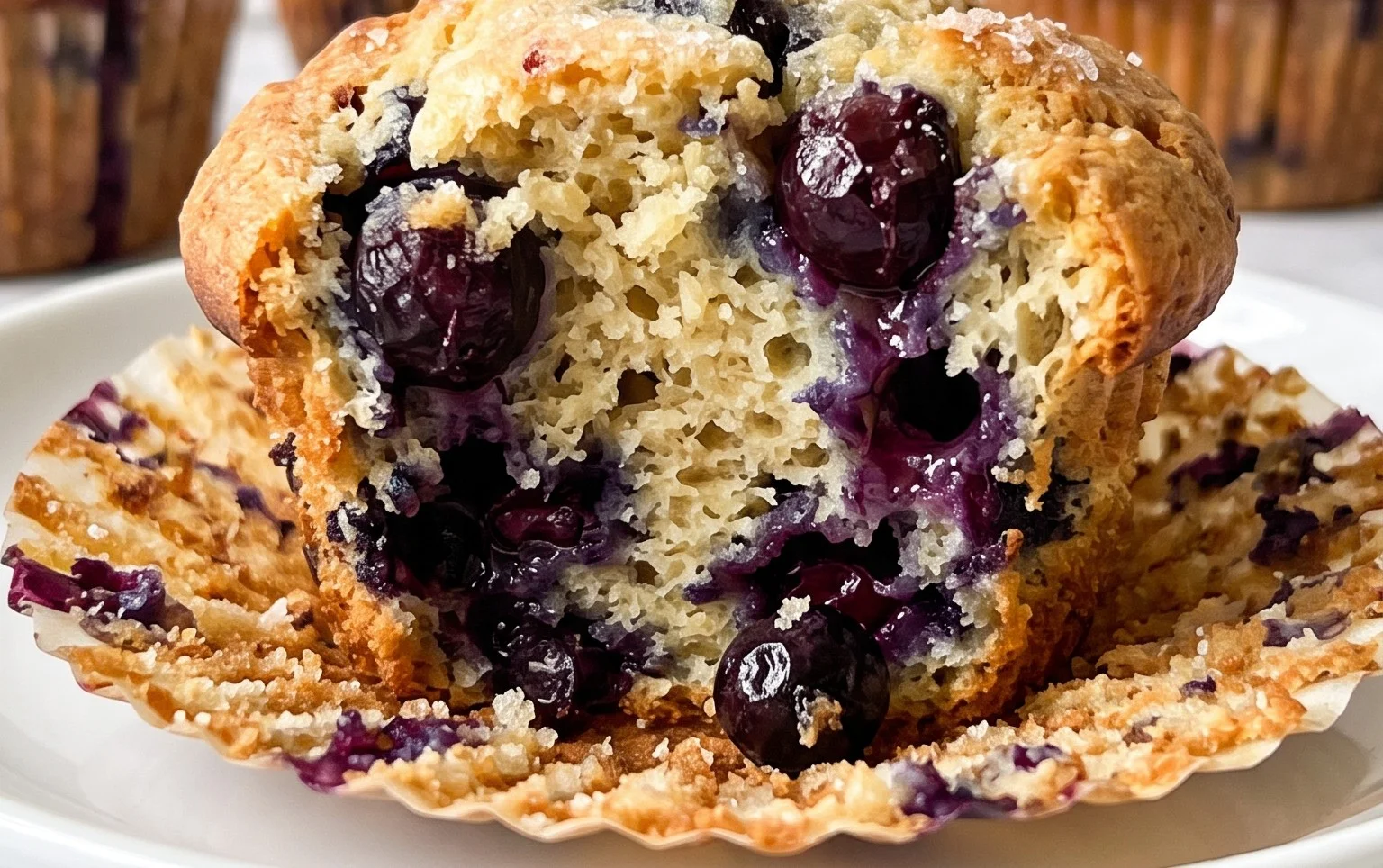 Homemade Blueberry Muffins