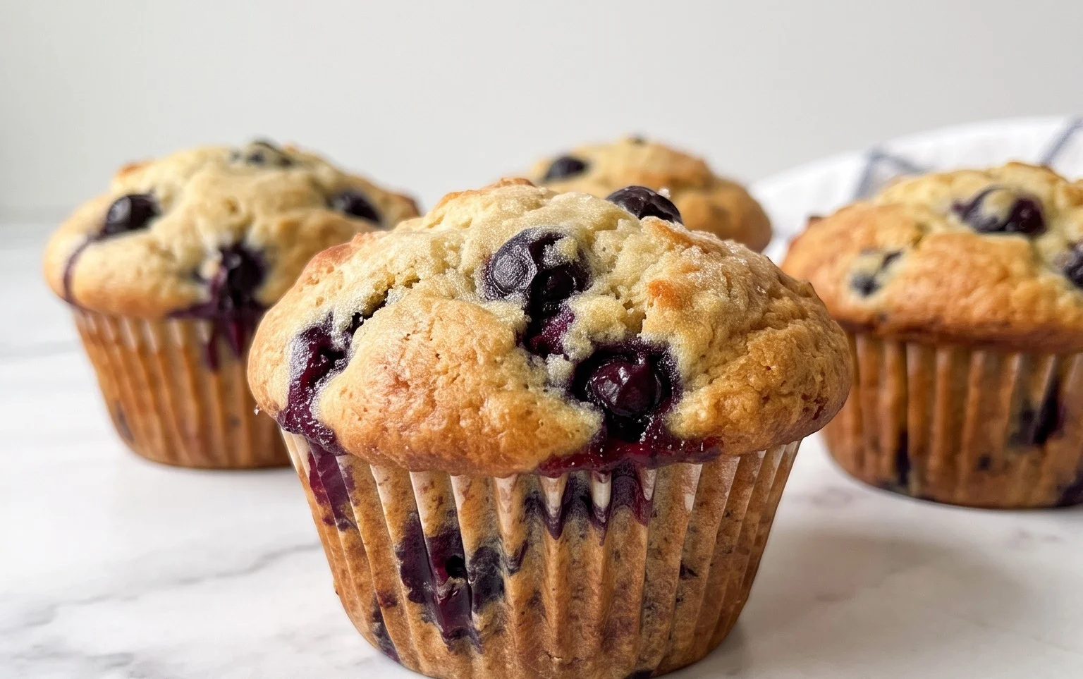 Homemade Blueberry Muffins