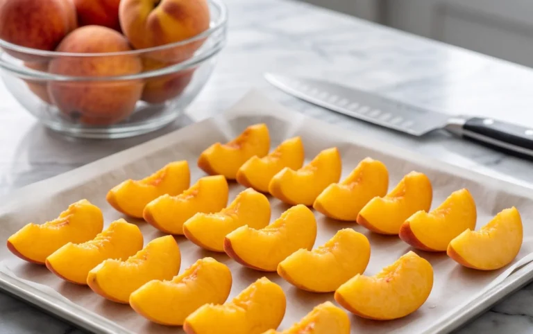 Freezing Peaches, How to Easily Freeze Peaches