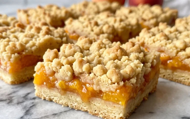 Fresh Peach Crum extractb Bars