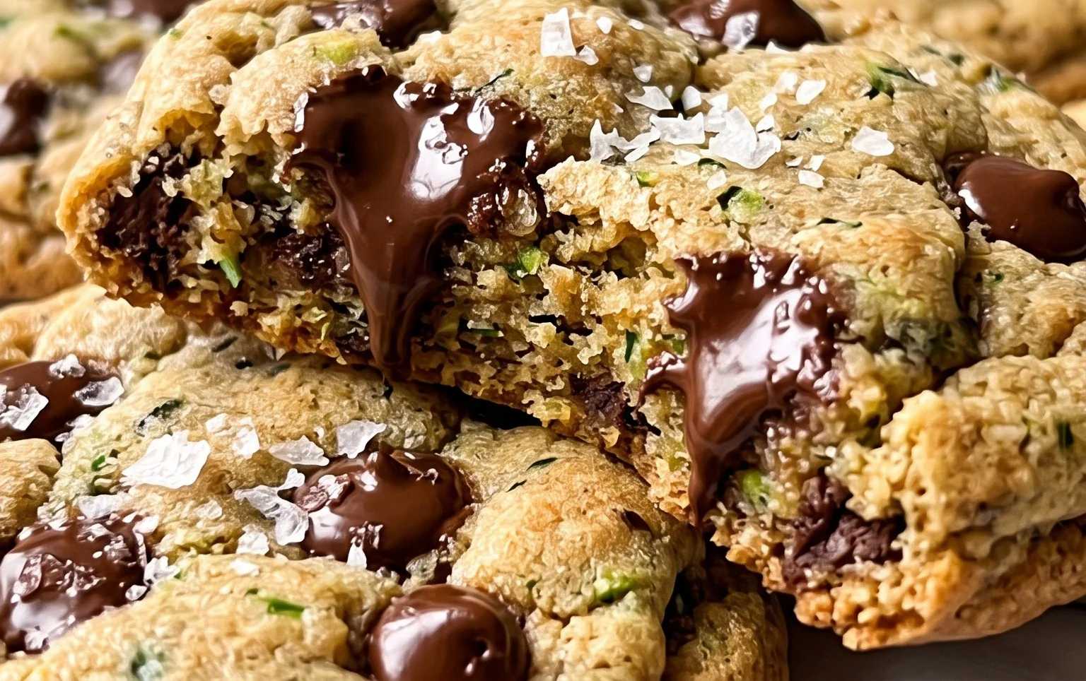 Zucchini Chocolate Chip Cookies