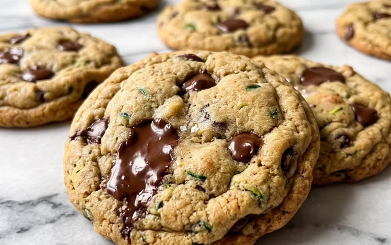 Zucchini Chocolate Chip Cookies