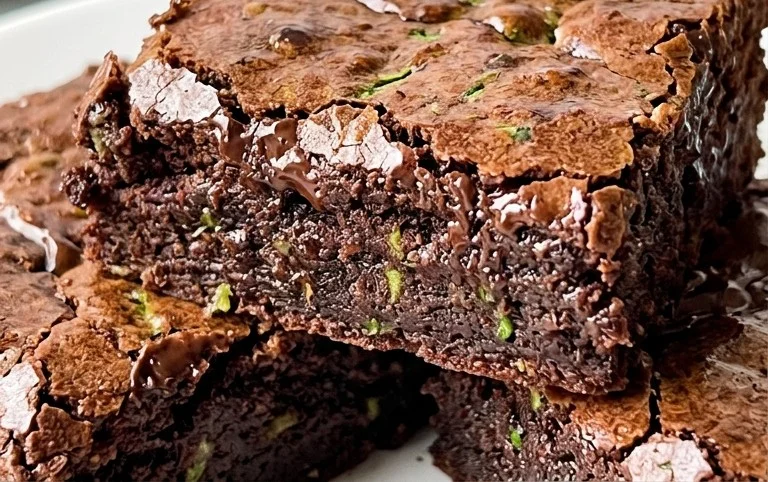 Secretly Healthy Zucchini Brownies