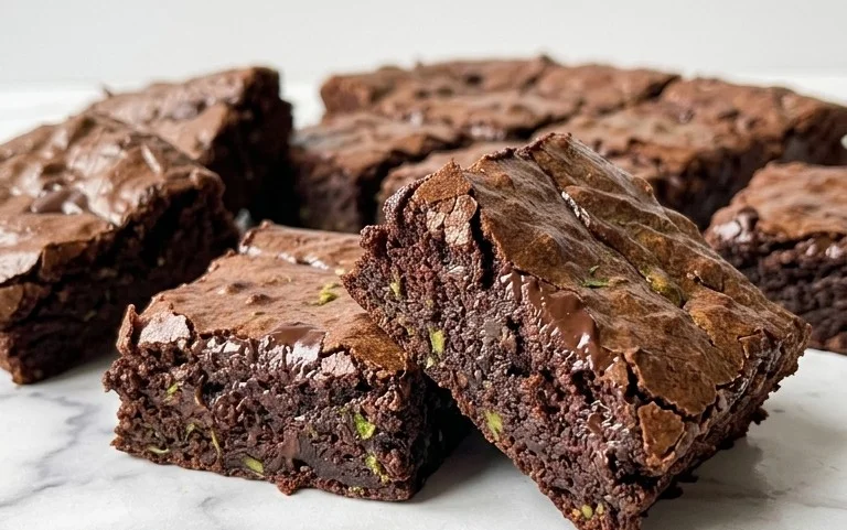 Secretly Healthy Zucchini Brownies