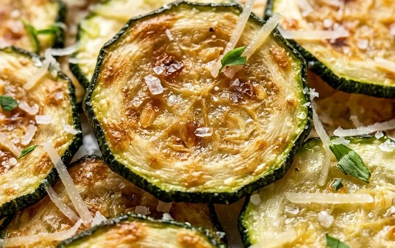 Crispy Baked Zucchini Chips