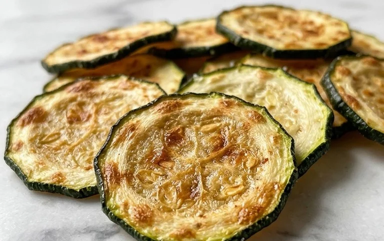 Crispy Baked Zucchini Chips