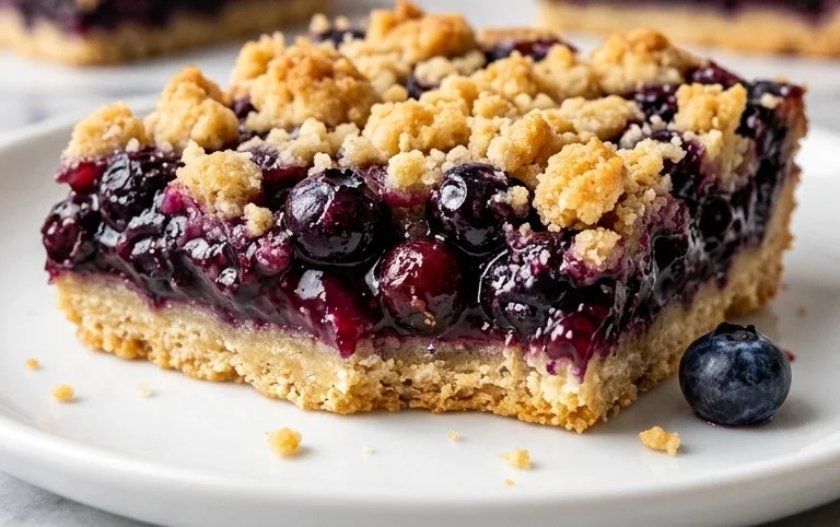 Easy Blueberry Pie Bars