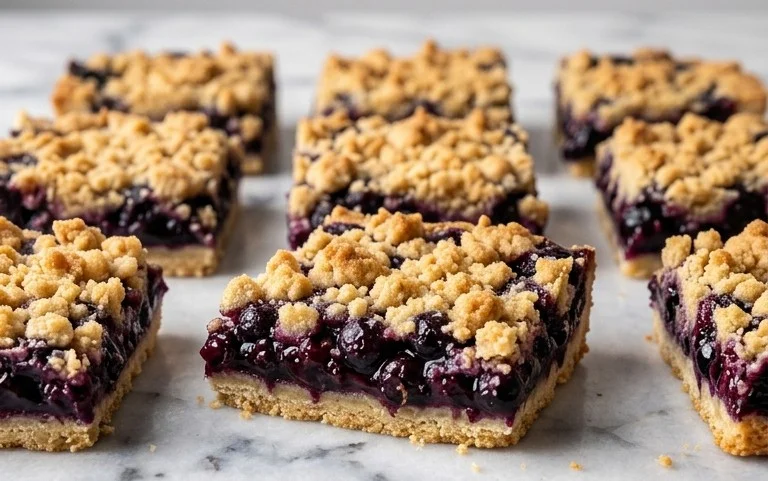 Easy Blueberry Pie Bars